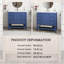 36" Single Sink Freestanding Bathroom Vanity with Ceramic Sink-878534859
