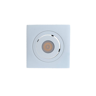 CB06 White Low Voltage LED Under Cabinet Puck Light