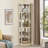 Lighted Corner Curio Cabinet - Elegant Glass Display Case With Adjustable Shelves And Built-In Lighting For Living Room & Bar Storage-1265691188