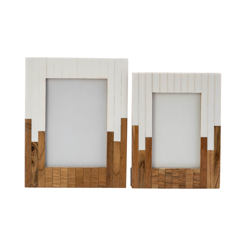 Sagebrook Home Waverly Decorative Photo Frame, 4" x 6"
