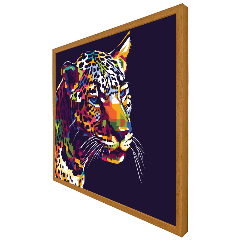 Bettino Single Picture Frame Print, 76cm H x 76cm W x 4cm D, Oak Framed