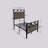 Bed Frame Full Size, Brown