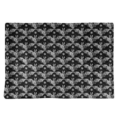 Napperon en coton 18 po floral bats
