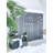 Biohort Equipment Locker 230 7.5' x 2.7' x 6' Water Resistant Metal Tool Shed with Lock and Floor Kit-109483546