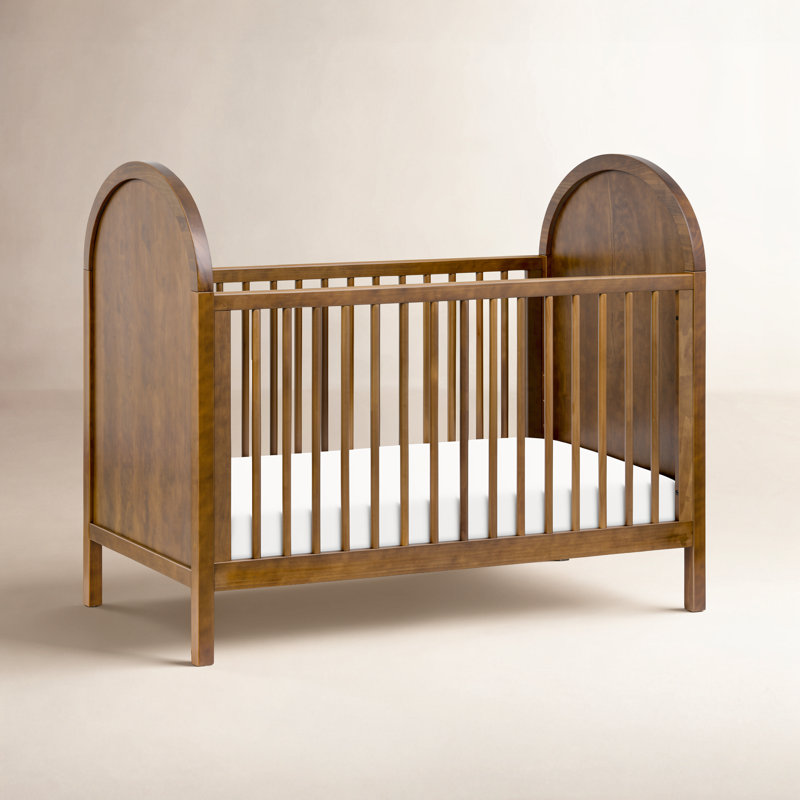 Bondi Cane 3-in-1 Convertible Crib, Natural Walnut