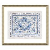 Pliny Toile Crest Print by Dana Gibson