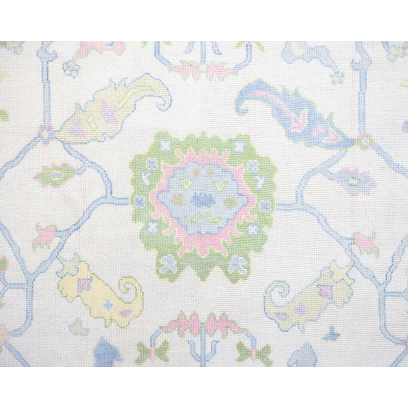 Riley Jane Handmade Oushak Wool Oriental Area Rug, Rectangle 9' x 12'
