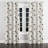 Modern Curtains for bedroom - Black Minimalist Stone Shapes Grommet Curtain - 1 Panel-1370559982-1370559978