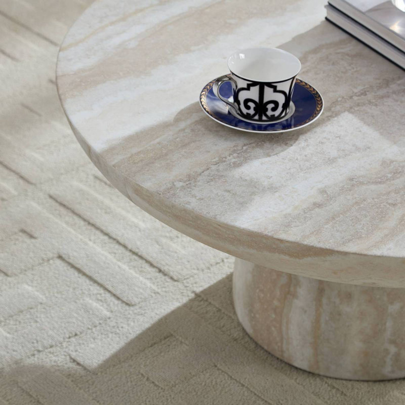 La charmante table basse à champignon améliore les loisirs, parfaite pour la détente en soirée et l'utilisation élégante