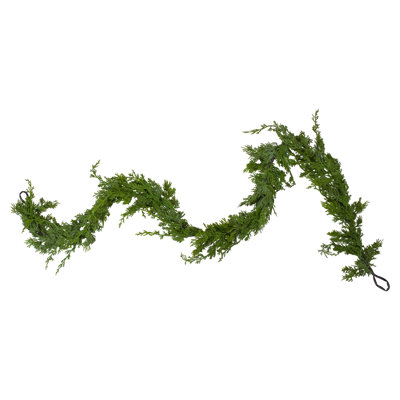 6' Realistic Soft Cedar Artificial Christmas Garland - Unlit