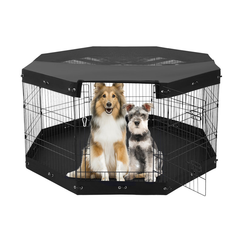76cm H Metal Yard Kennel