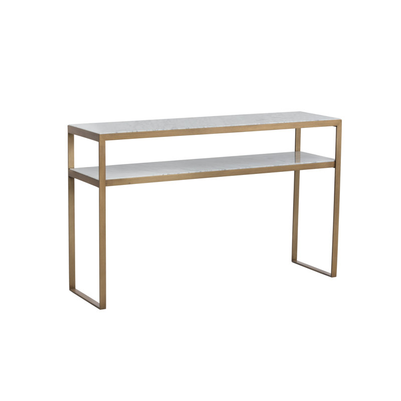 Directions 51'' W Marble Console Table