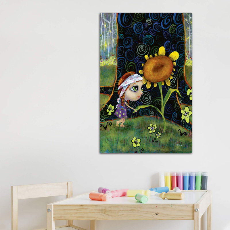 «Nice to rencontrez-vous» par Heather Renaux - impression d'art graphique, Toile tendue, Pas de tapis