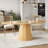67 in. Pedestal Solid Wood Oval Dining Table Seats 6-632515349