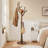 Solid Wood Coat Rack Tree-Freestanding With 8-Hook Coat Rack-1206854187