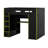Full Size Wood Loft Bed With Desk,Wardrobe,Ample Storage Space,And RGB LED Light-116235823