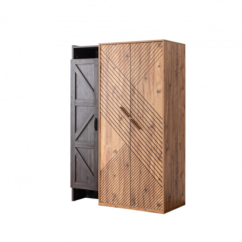 52.76 in. Wide Kids Armoire