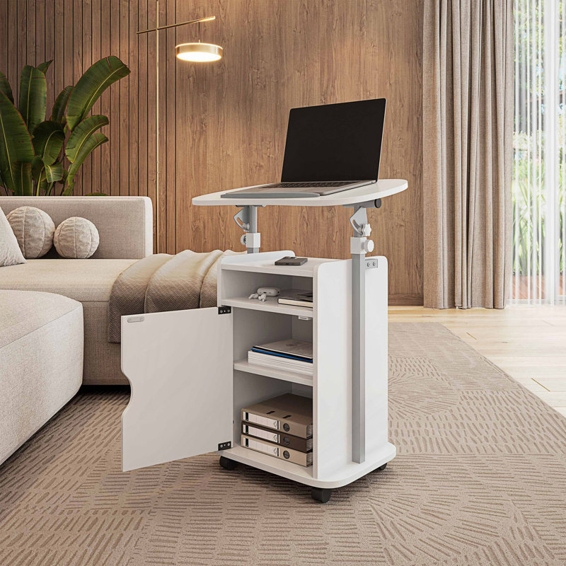 Chariot pour ordinateur portable avec rangement réglable Techni Mobile