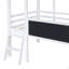 Lit mezzanine simple avec échelle et glissade