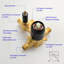 Wall Tub Spout with Diverter-75050640