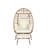 Wicker Egg Chair (Excluding The Table)-907663784