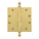 4.5'' x 4.5'' Brass Butt Bearing Hinge