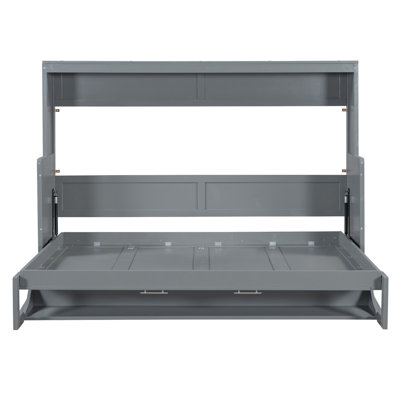 Mihoko Murphy Bed Cabinet with Display Shelf