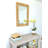 Aneli Wicker Rectangle Wall Mirror