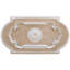 Lustre rectangulaire blanc Blanco-99929714