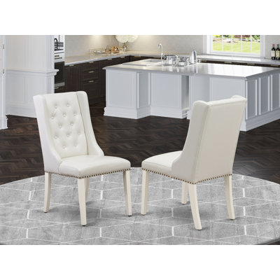 Chaises de salle à manger de style Mid-Century East West Furniture