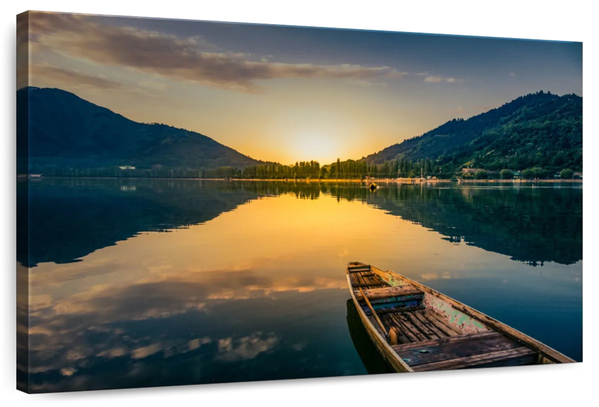 Millwood Pines Alvord Sunset Lake Landscape | Wayfair