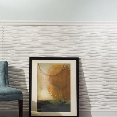 FASÄDE Dunes Horizontal Decorative Vinyl 4'X8' Wall Panel