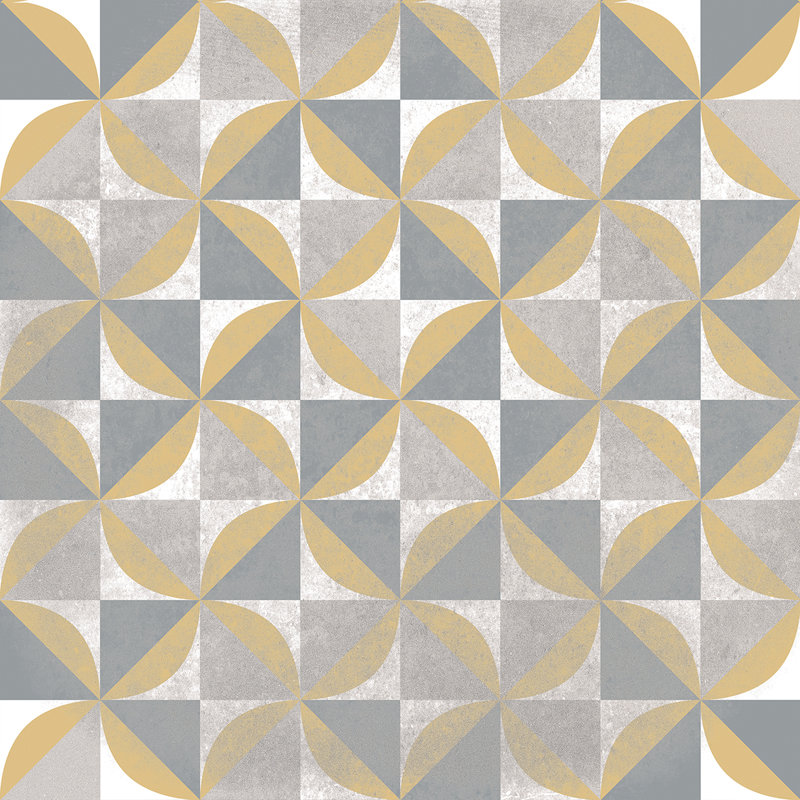 Merida 12" x 12" Ceramic Patterned Wall & Floor Tile