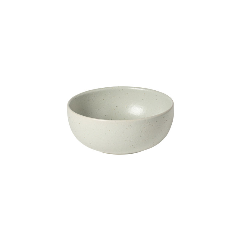 Casafina Pacifica Handmade Stoneware Dining Bowl, Oyster Gray