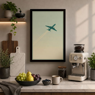 Flight Path Minimalist - Wrapped Canvas