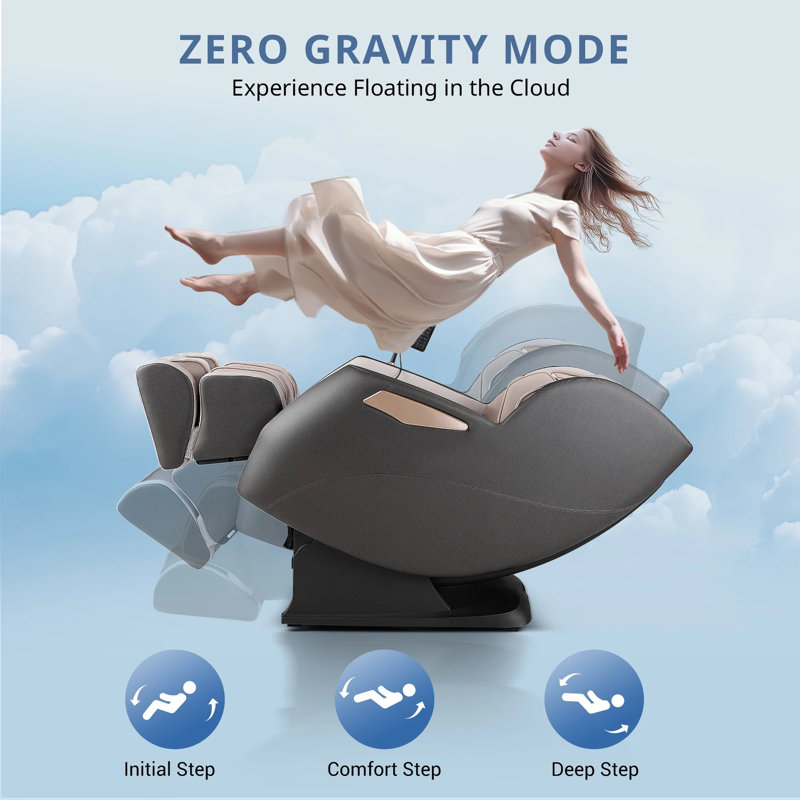 2025 3D Massage Chair Full Body with Heat,The Zero Gravity Massage Chair, Li Variable guide,The Sl-Track Massage Chair Full Body, Foot Massage with Spring push rod, Bluetooth, USB Charging Port