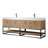 Alistair 84'' Double Bathroom Vanity with Engineered Stone Top-30076688-30076695-30076694