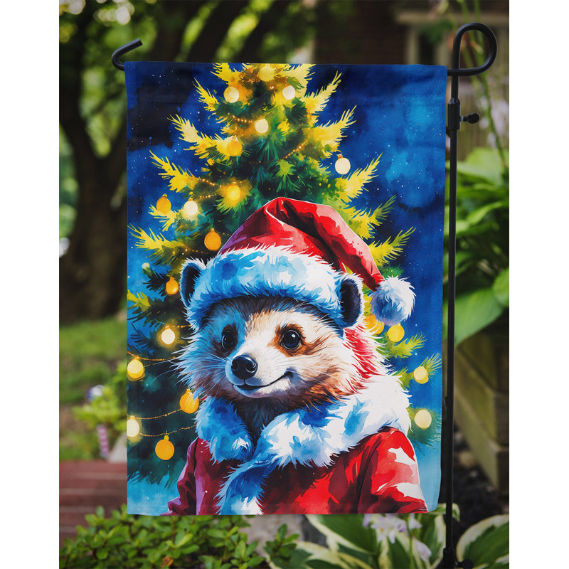Drapeau de jardin de Noël, Hérisson