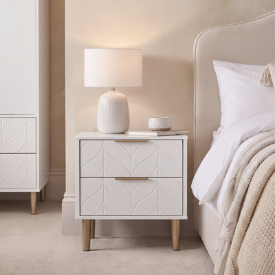 Adams 50 cm W Bedside Table