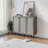 Storage Cabinet With Three Doors, Sideboard Buffet Storage With Adjustable Shelf, Coffee Bar Cabinet-1879323557-1910621296