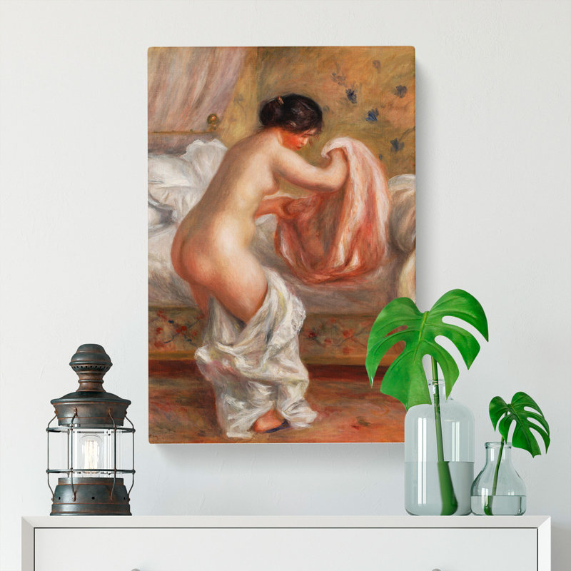 Rising by Pierre-Auguste Renoir - Wrapped Canvas Painting, 91cm H x 60cm W x 3cm D