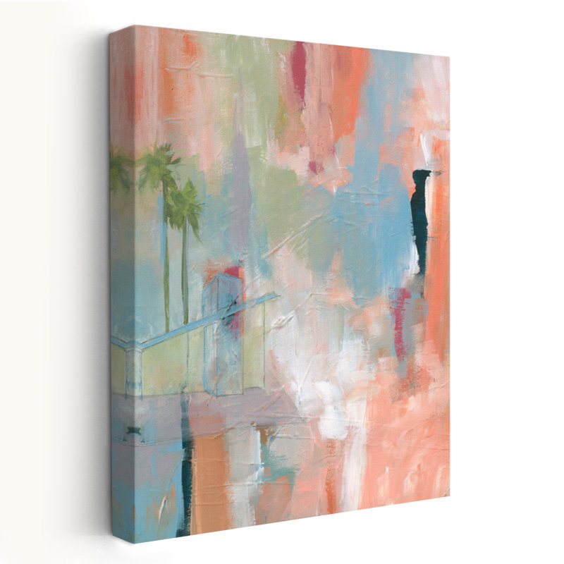 Désert vivant 2 - Art abstrait paysages, H 24 po x l 16 po