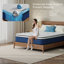Matelas hybride en mousse 12 po à refroidissement moyen ferme en boîte, isolation des mouvements, support de bord, certifié Certipur-US, OEKO-TEX-385825010-385825014