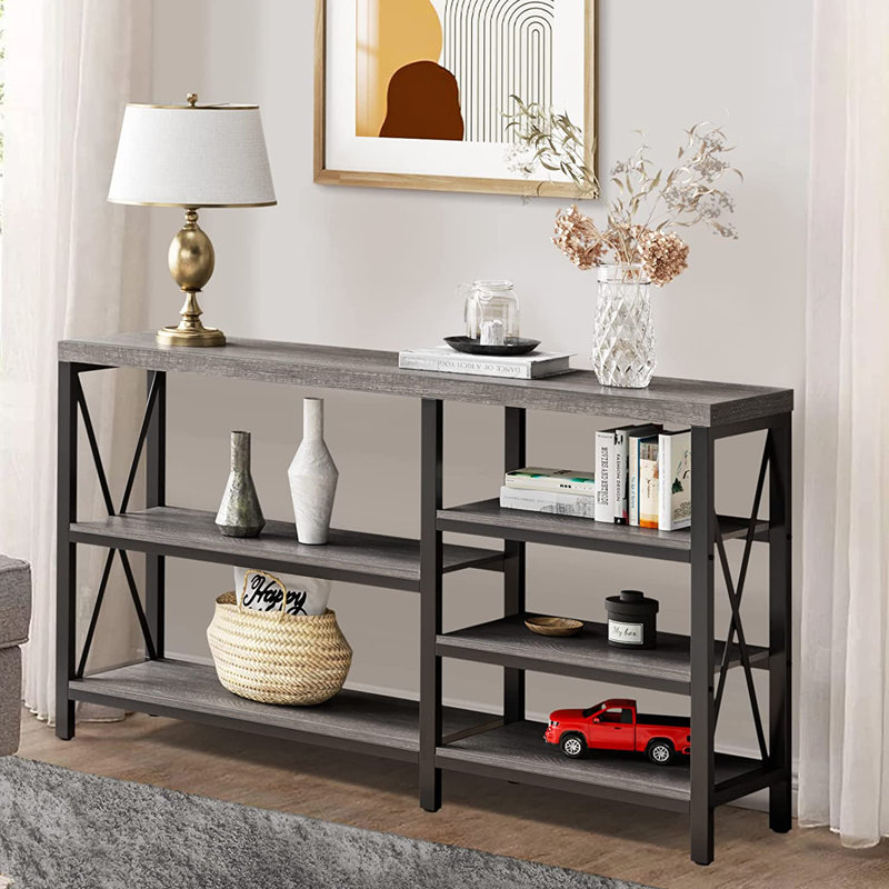 Console 39,4 po Chateaux, Gris