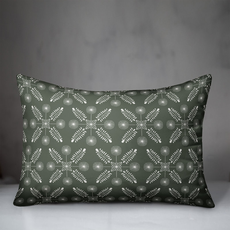 Coussin extérieur Meadow, H 14 po x l 20 po, Sauge