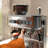 Philips Barista Brew Semi-Automatic Espresso Machine with Frother, 280gr Dual Bean Container