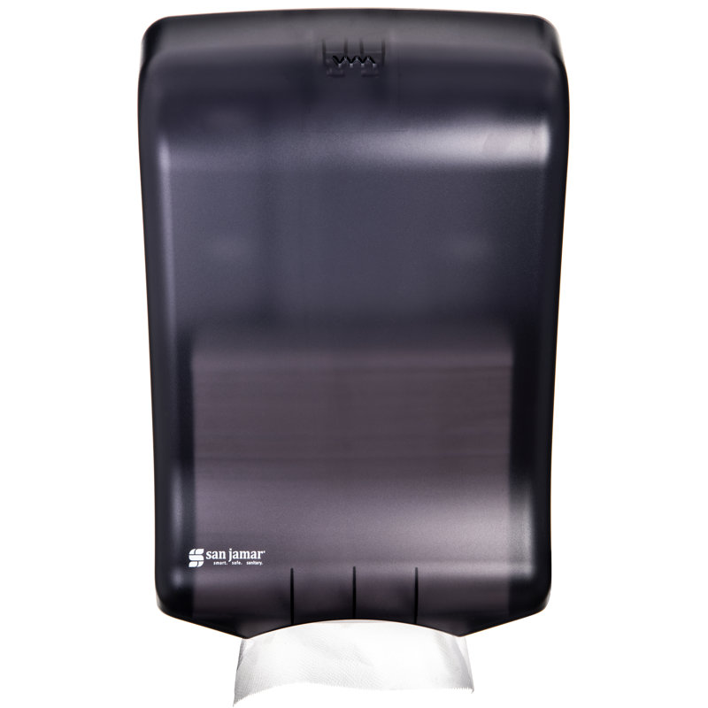 Distributeur de serviettes ultrafold à grande capacité de couleur perlée classic, Perle noire