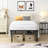 Bed Frame, Heavy Duty Metal Bed Frame, Quick & Easy Assembly, No Noise