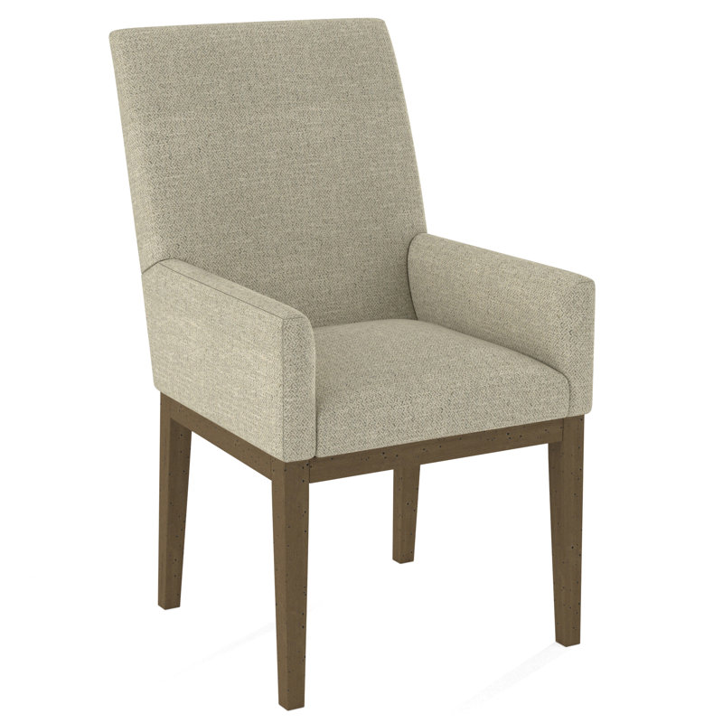 Upholstered Arm Chair, 61687-88, Weathered Gray