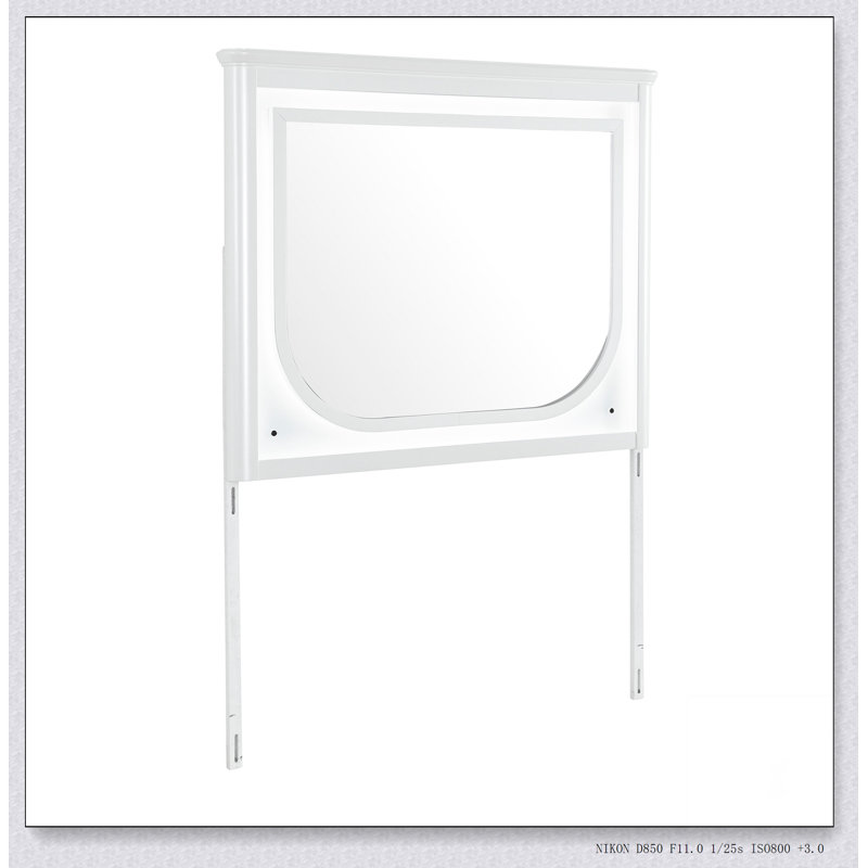 MIROIR BRENDA GRIS AVEC DEL